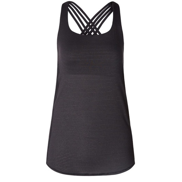 Lululemon Wild Tank Black Tank Top Size: 6 - Picture 14 of 15